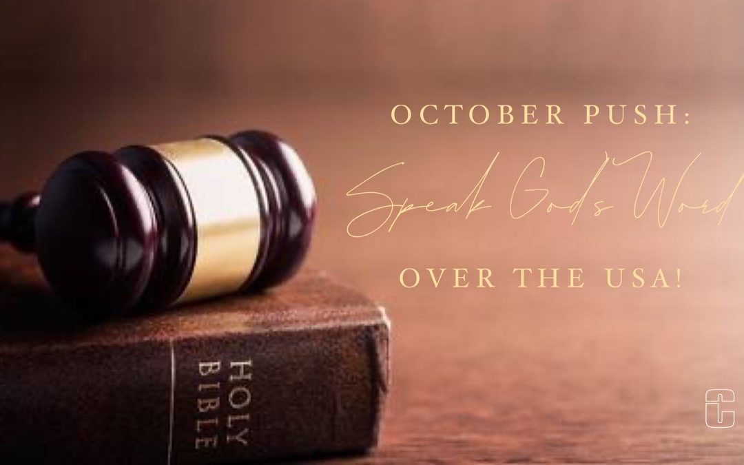 October Push – Pray for America – Day one